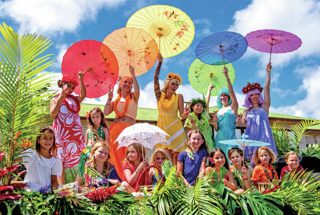 A rainbow of color displayed at Honokaa’s 11th Annual
