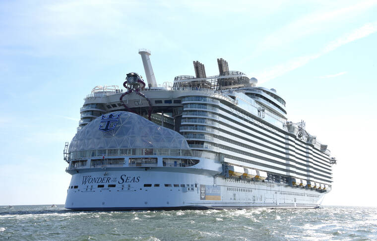 Symphony of the Seas: Royal Caribbean's giant cruise ship in photos