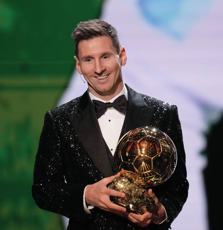 Lionel Messi Wore a Stunning Louis Vuitton Watch to Win the Ballon D'or