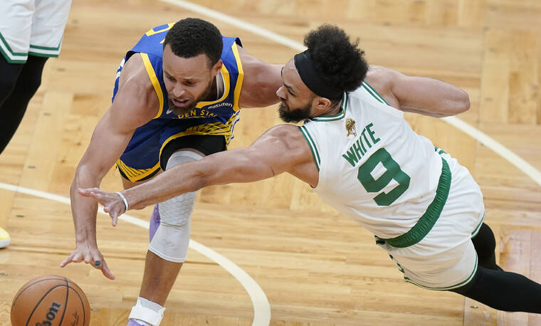 Warriors beat Celtics 103-90 to win 4th NBA title in 8 years