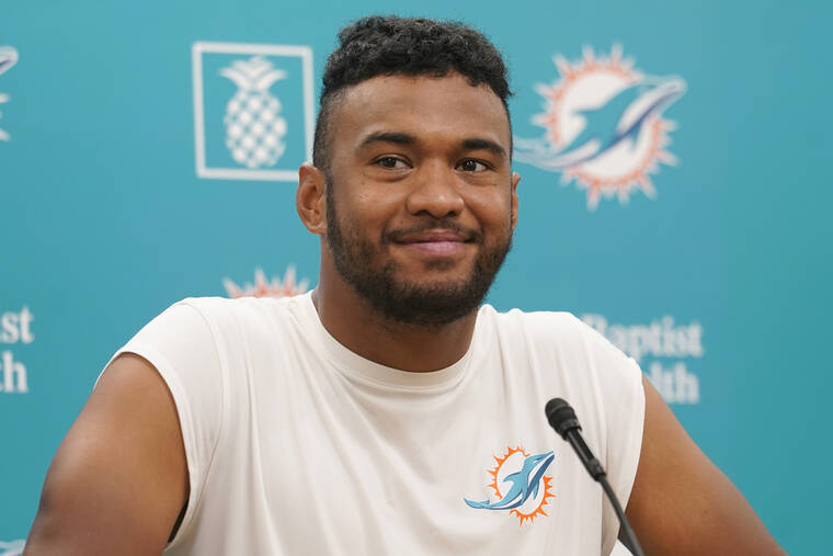 How much improvement can be expected from Tua Tagovailoa after everything  Dolphins put around him? - West Hawaii Today