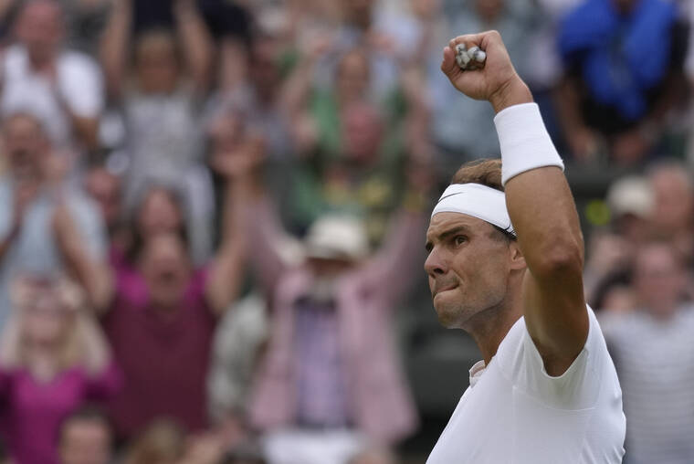 Rafael Nadal prevails in grueling win over Taylor Fritz