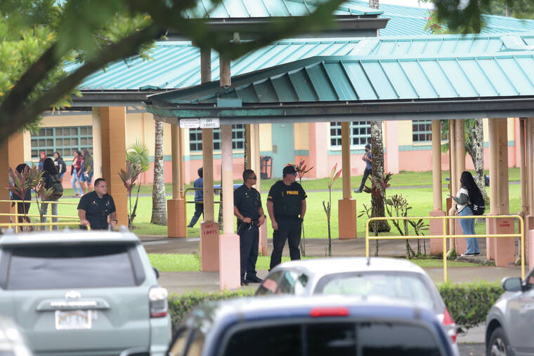 Keaau High School student charged with terroristic threatening