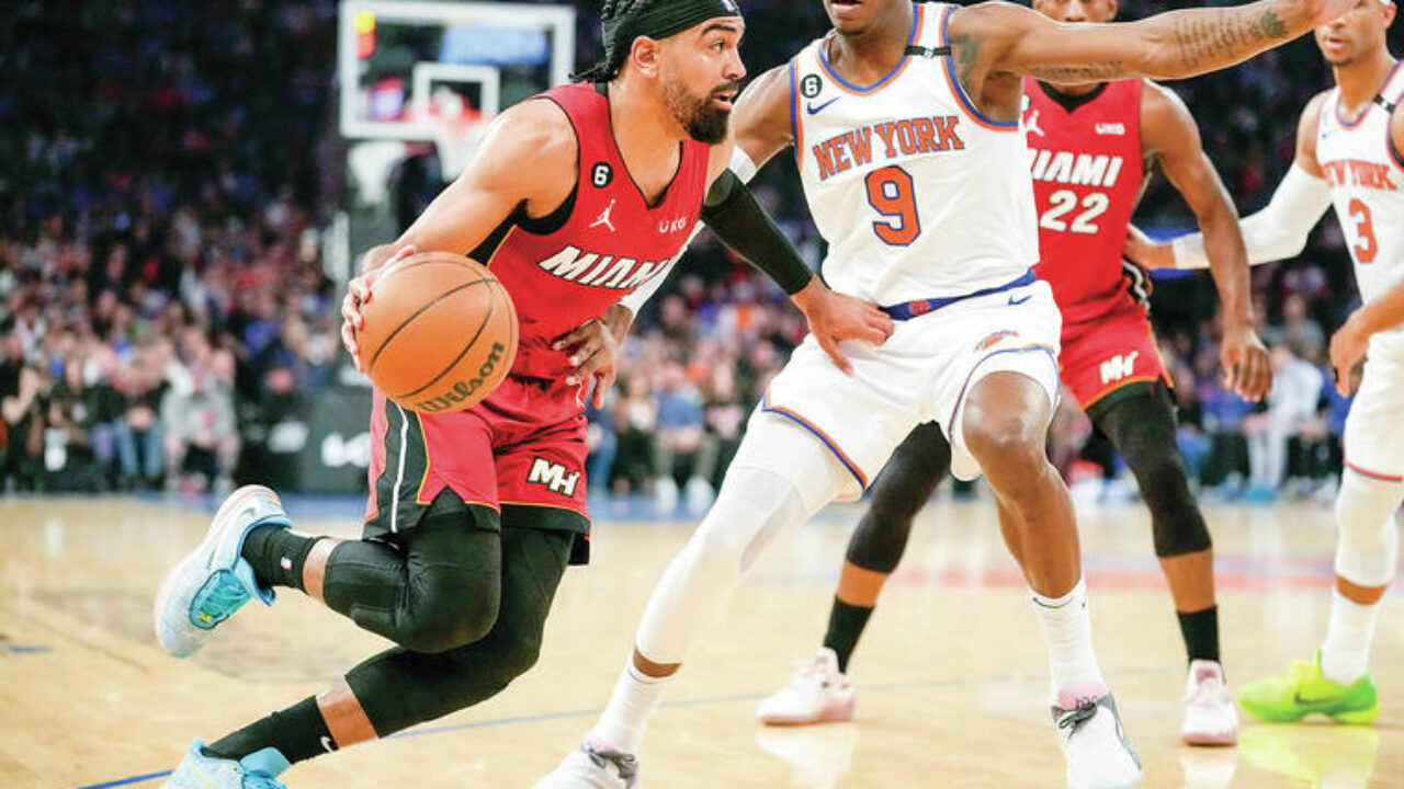Butler, Heat start 2nd round with 108-101 win over Knicks
