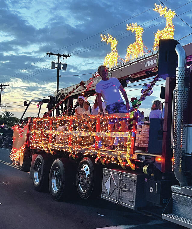 Kona Christmas parade kicks off the holiday season tonight