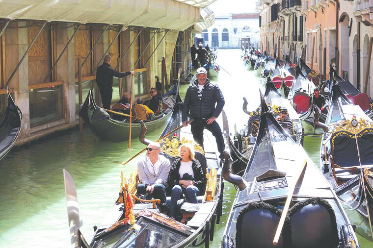 Venice tests a 5-euro entry fee for day-trippers as the Italian city grapples with overtourism