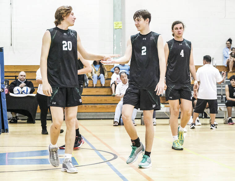 BIIF boys volleyball: Kona sweeps; Warriors win in four sets
