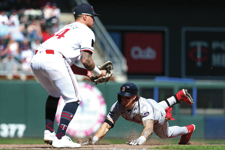 MLB roundup: Red Sox extinguish Twins’ 12-game win streak