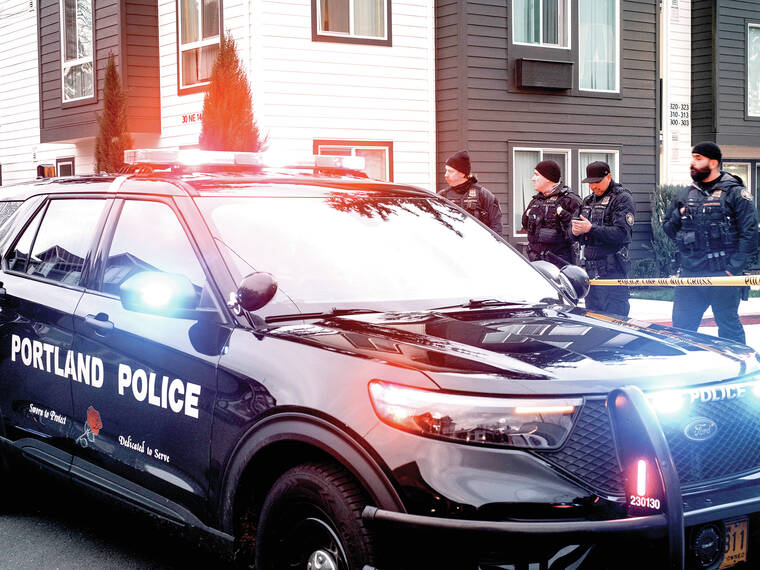 Federal agents shoot 2 during traffic stop in Portland, Ore.